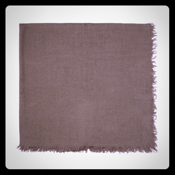 Rick Owens Wool Wrap/Scarf in Dust Color - Picture 2 of 3